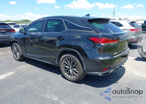 2020 Lexus Rx F Sport Performance z USA, uszkodzony, nr VIN 2T2YZMDAXLC244781